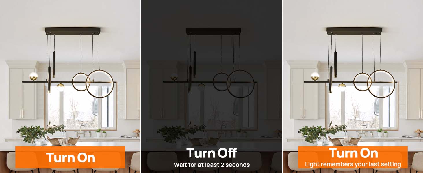 Modern Linear LED Chandelier (8)