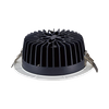 40W Made in China LED recessed downlight 3000K 4000K 6000K switchable black and white optional