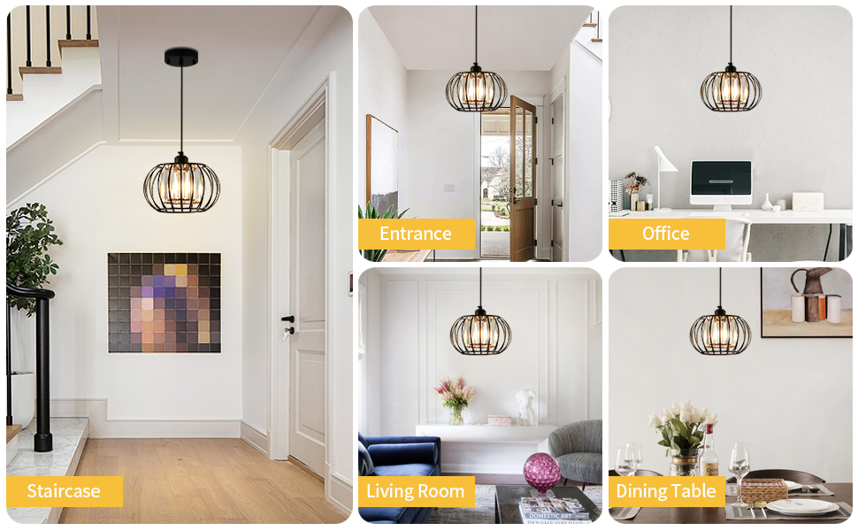 Pendant Light Fixtures (4)