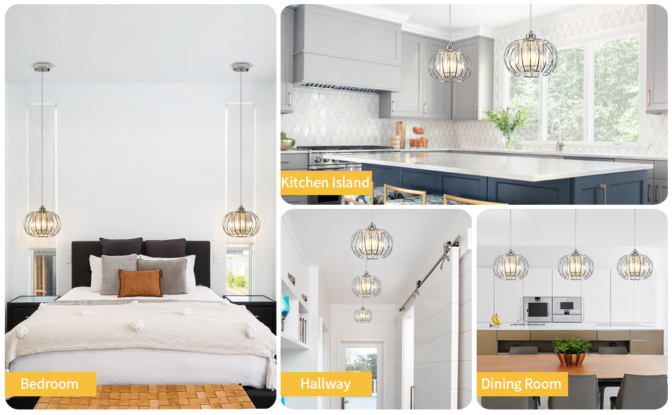 Pendant Light Fixtures (4)