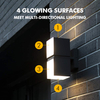 Cuba 3000K 1100LM LED Integrated Porch Wall Light Outdoor and Indoor Bedroom LED Wall Lantern Sconce