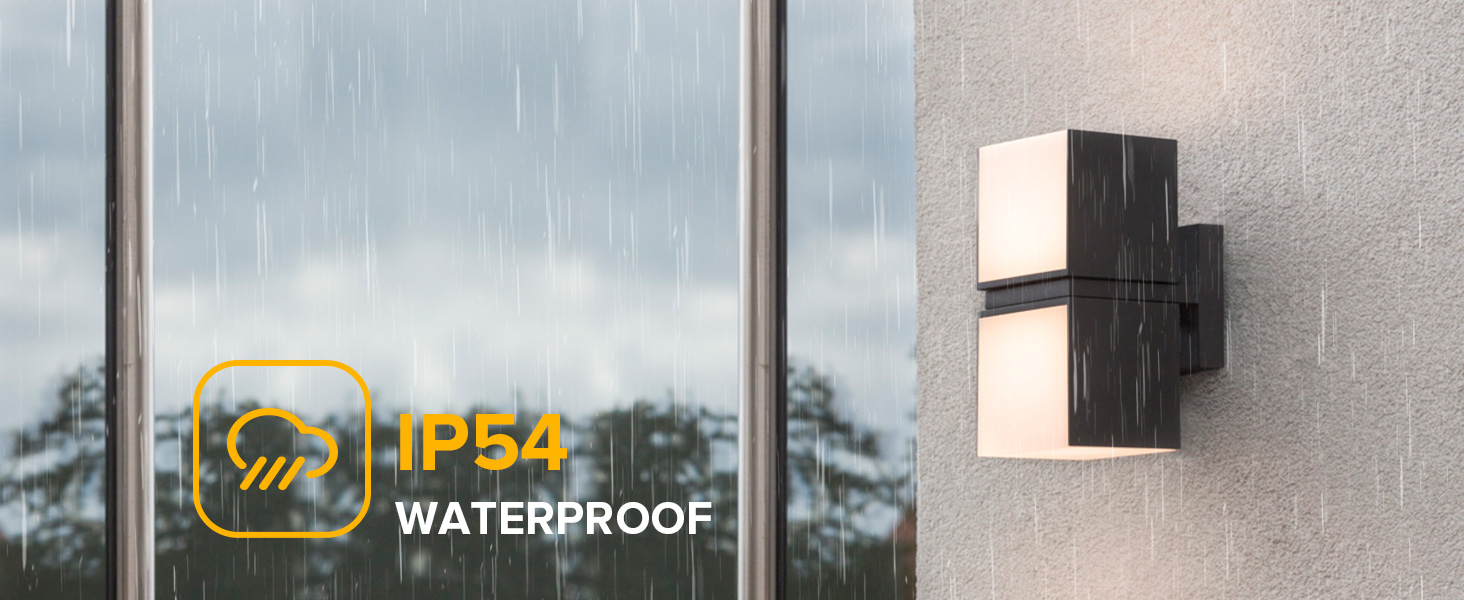 LED Integrated Porch Wall Light Outdoor (3)