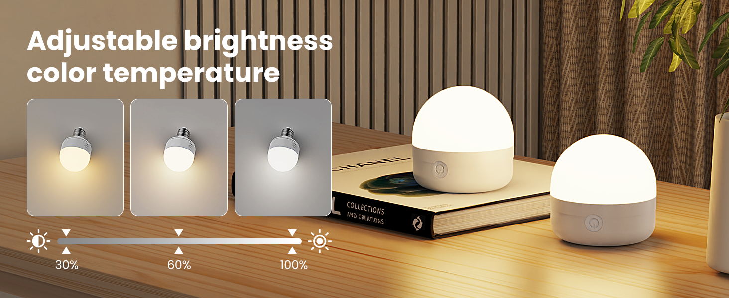 Rechargeable Light Bulbs with Remote Control (3)