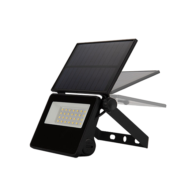 18650 Battery Black Solar Floodlight Charging Time 12-13H 200lm 800lm Solar Lighting IP54
