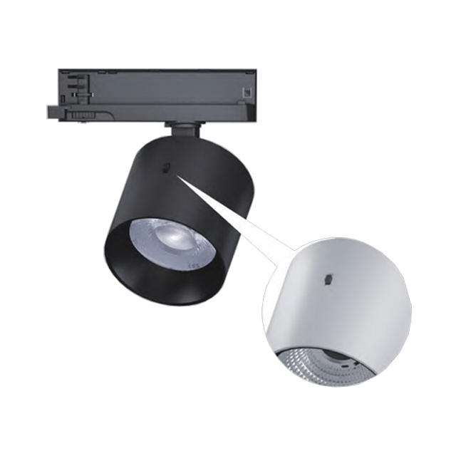 Wholesale 40W LED Track Light All Black Beam Angle 36° 3000K