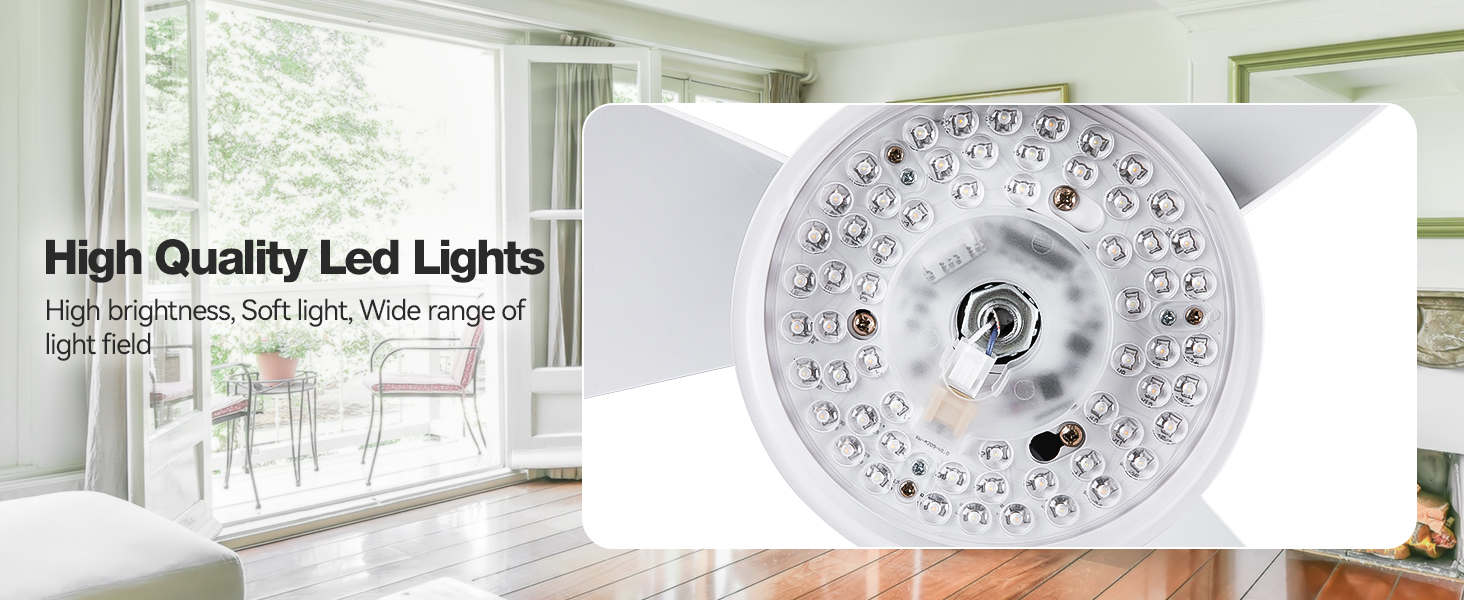 Ceiling Fans with Lights and Remote (6)