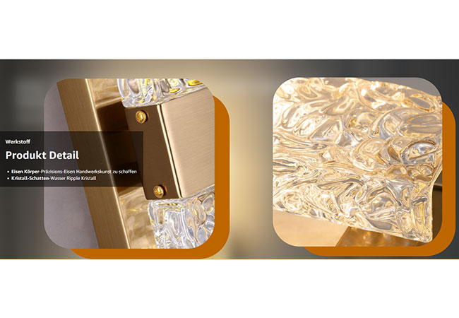 Gold Wall Sconces (2)