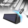  Solar Lights Outdoor 3000K Warm Aluminum Waterproof Dusk to Dawn Lighting Wall Sconce Up Down for Outside, Fence, Walkway, Porch, Deck 