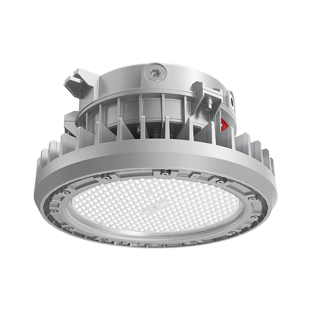 Modern Industrial Grey Explosion Proof Lamp 150W/200W/240W Optional IK08 Explosion Proof Downlight