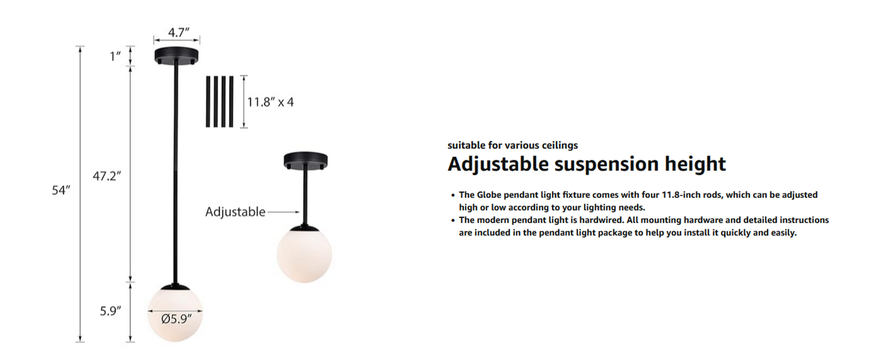 Globe Pendant Light (4)