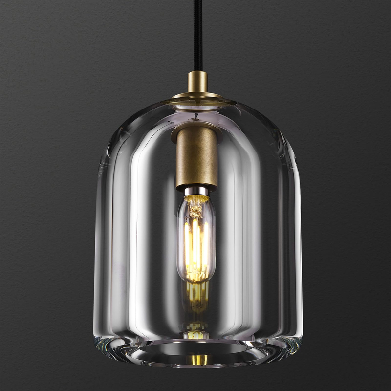 Modern Pendant Lights Kitchen Island,Crystal Pendant Light,Kitchen Pendant Lighting Over Island,Glass Pendant Light Fixtures,Indoor Brass Pendant Lights,E12 Bulb Included