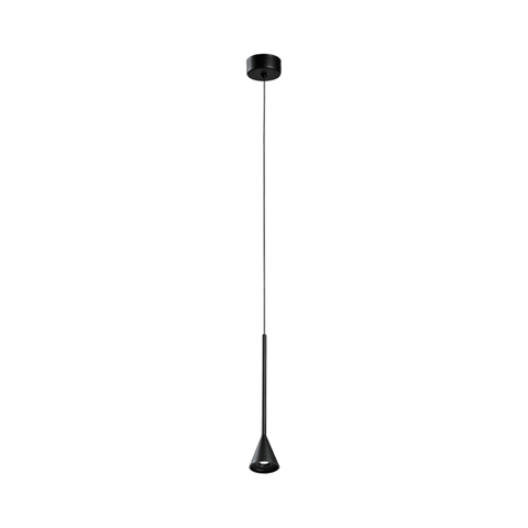 6W LED Aluminium Retro Pendant Light Bright Black White Gold Silver 4 Colours 3000K