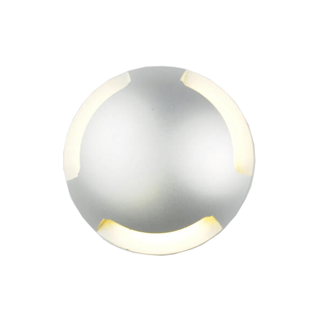Ø52*65/Openings Ø40 3W 3000K Inground Floor Lights Warm White Outdoor