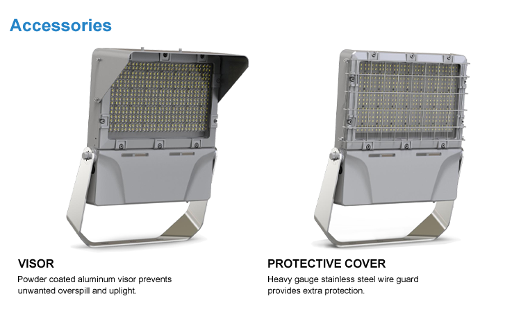 7. Explosion-proof floodlight accessories 150W 200W 240 IP66 waterproof and dustproof IK08 explosion-proof lighting 100-277VAC 277-480VAC LED 3030
