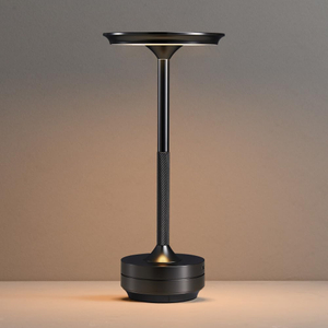LED Cordless Table Lamps, Portable Rechargeable 5000mAh Outdoor Lighting, 3 Color Stepless Dimming Battery Powered Bedside Table Lamp,wireless Lamp For Bedroom/Living room/Camping/patio