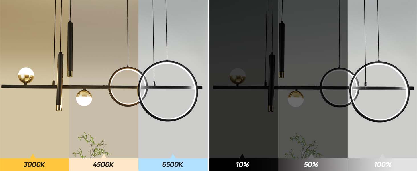 Modern Linear LED Chandelier (6)