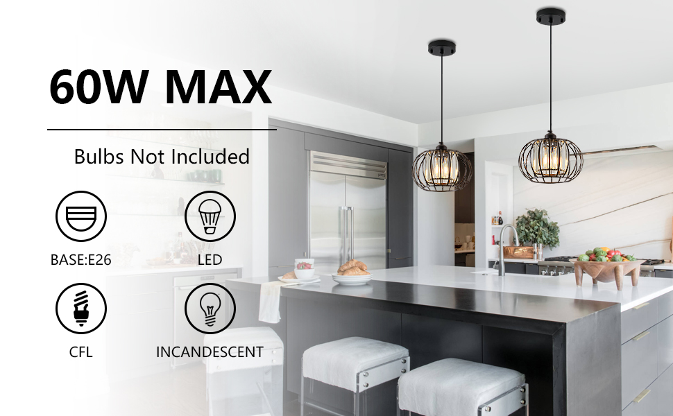 Pendant Light Fixtures (3)