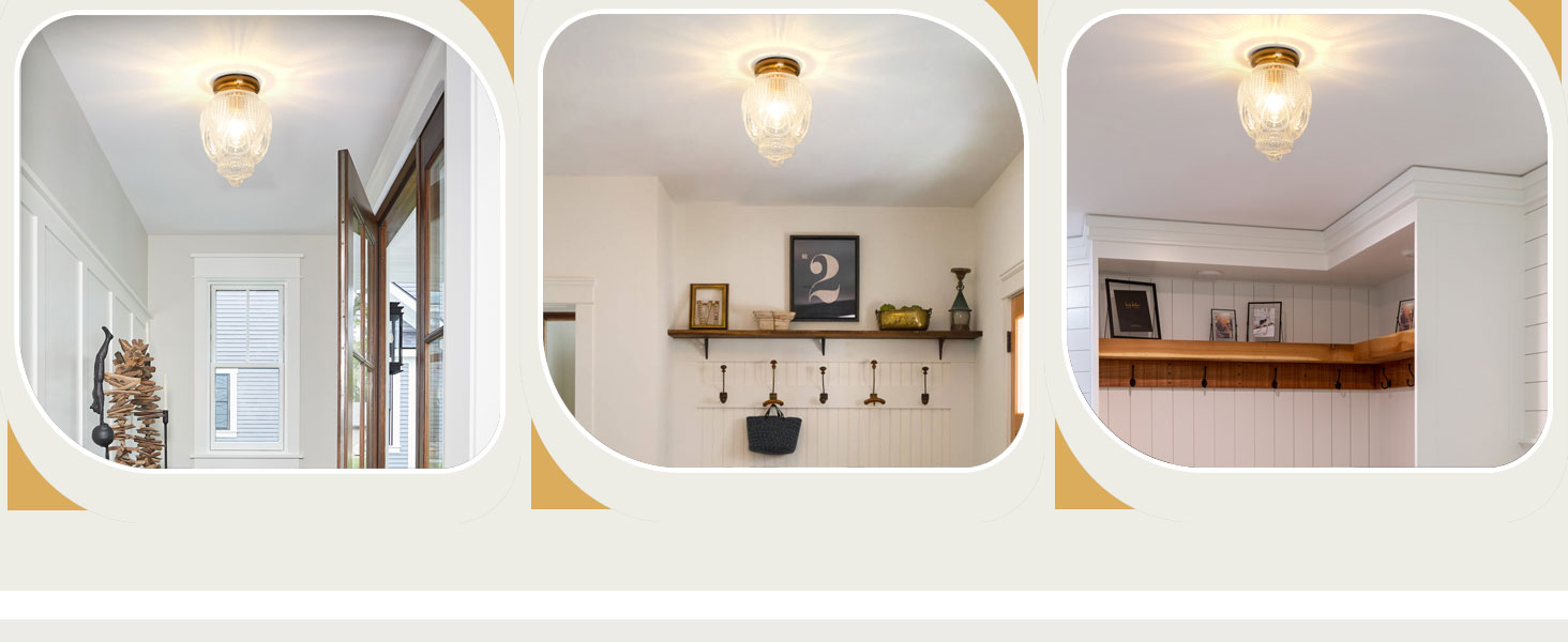 Flush Mount Ceiling Light (4)