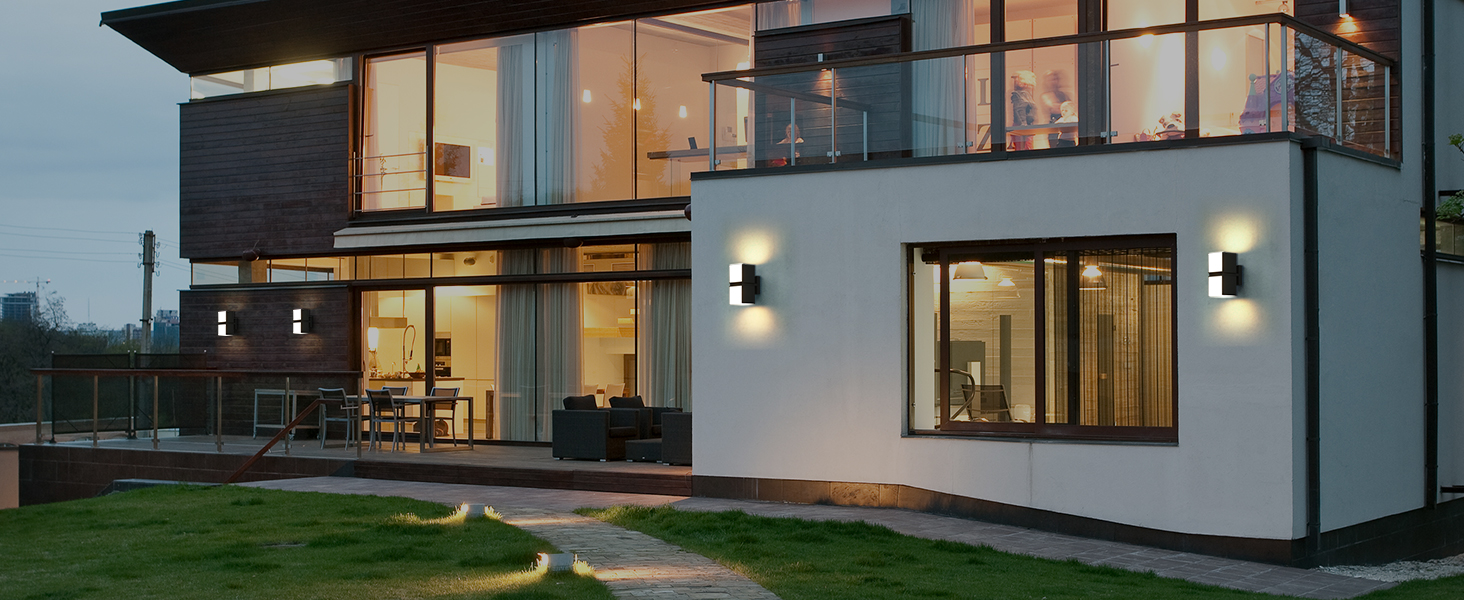 LED Integrated Porch Wall Light Outdoor (8)