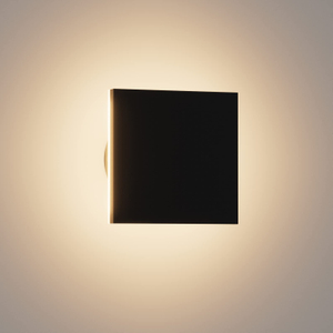  Outdoor LED Wall Light Modern Outdoor Porch Light Patio Light Outdoor Wall Sconce Aluminum Waterproof Porch Lights Indoor Outdoor Sconce Wall Lighting Warm White 3000K (Square) 