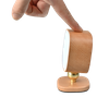Square Wooden Nightlight 4W Magnetic fitting 360° illuminated 3CCT adjustable