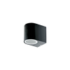 GU10 lamp head Modern outdoor wall light H80mm black street light 35W Made in China