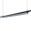 Made in China 1144*61*66MM LED linear track light all black 40W beam angle 60°