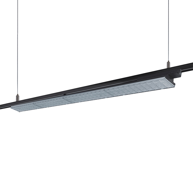 Made in China 1144*61*66MM LED linear track light all black 40W beam angle 60°