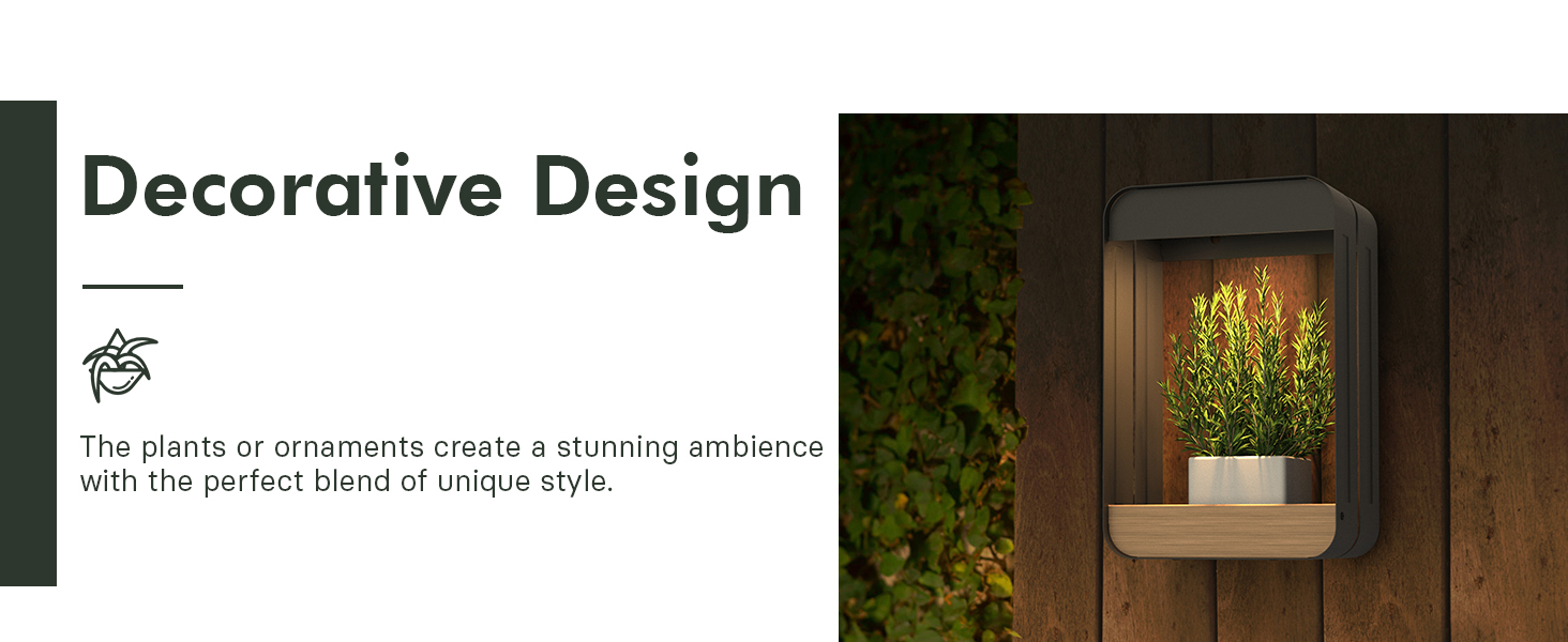 Grand patio Outdoor LED Solar Power Wall Sconce (9)