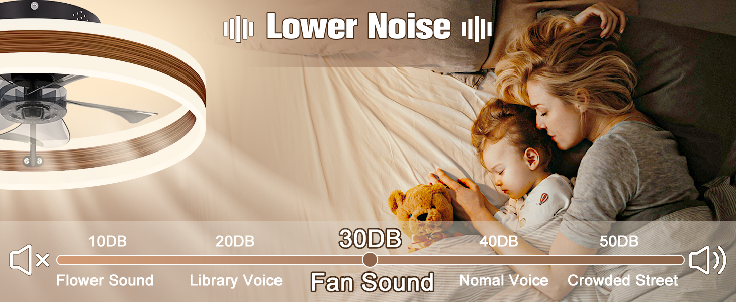 Low Profile Ceiling Fans with Lights (6)