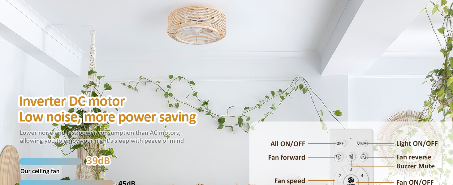 20 Inch Boho Rattan Ceiling Fan with Light (15)
