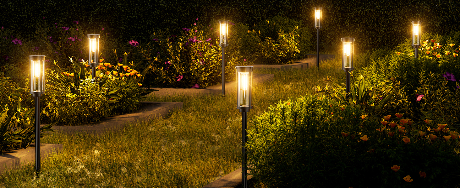Bright Solar Pathway Lights Outdoor (13)
