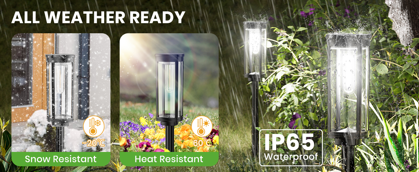 Bright Solar Pathway Lights Outdoor (2)