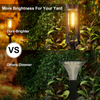 Bright Solar Pathway Lights Outdoor, 8 Pack Solar Garden Lights for Outside Waterproof, Outdoor Solar Lights for Yard Garden Lawn Walkway Driveway Landscape Lighting