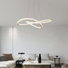 Chandelier Pendant Hanging Light Fixture Elegant Modern Contemporary Adjustable Height Minimalist Gold Ring Brushed Brass 700MM*180MM 55W 3000K 