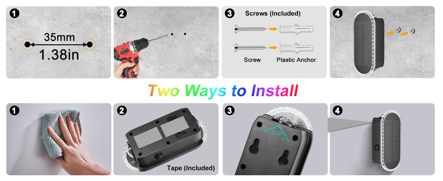 Solar Fence Lights (8)
