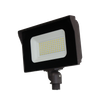 IP66 water and dust resistant, black LED aluminium floodlight, DOB photo sensor