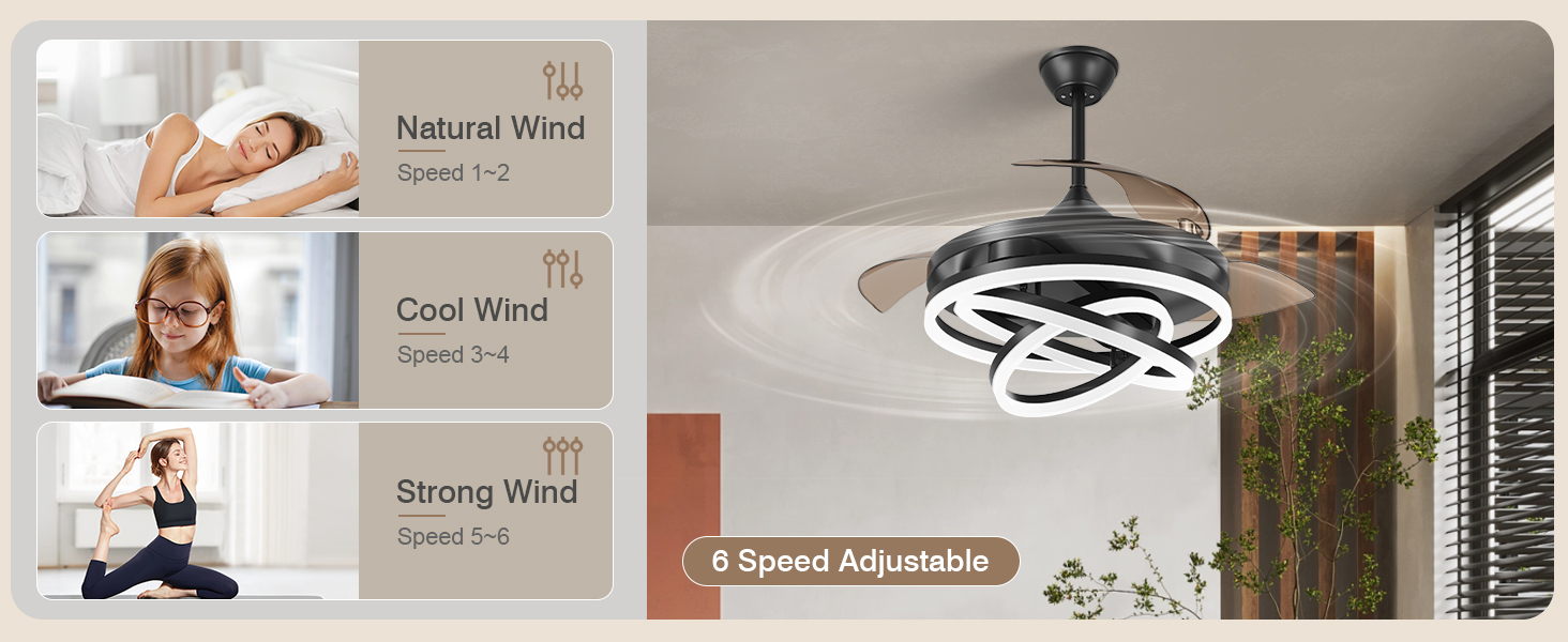 Retractable Ceiling Fan (3)