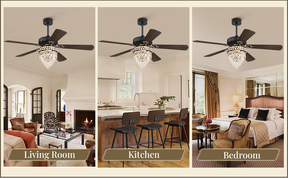 Farmhouse Fandelier Ceiling Fan with Light (7)