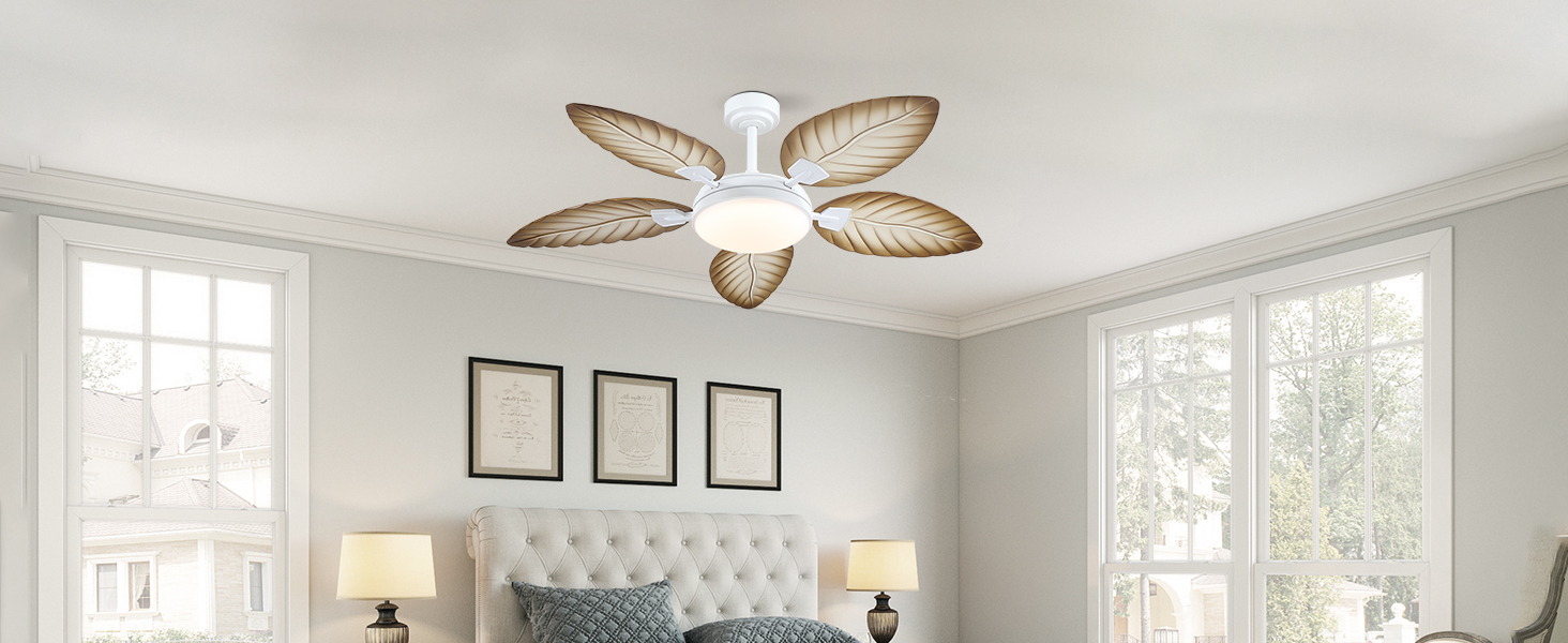 Tropical Ceiling Fans with Lights and Remote (21)