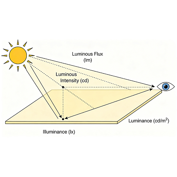 How to Understand Lumen, Candela, Lux and Luminance for LED Lights
