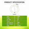 LED Circular Lamp T9 Φ400mm 29W 4000K 2900LM 220-240VAC G10q with CE EMC Not Dimmable