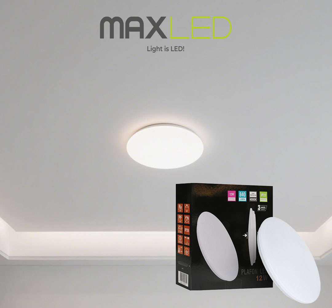 LED Round Trimless Disk Light