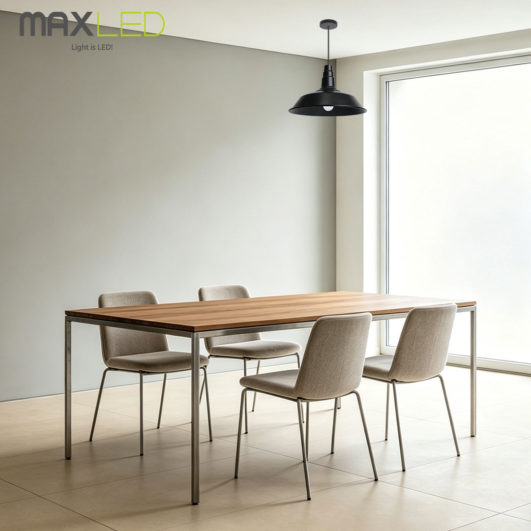 Maxled, Light is Led! Retro Industrielle Pendelleuchte – Zeitloser Stil für Zuhause