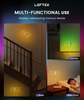  Motion Sensor Night Light,Rechargeable Wall Light,Color Changing RGB Nightlight,Stepless Dimming,1800mAh Battery Operated Wall Sconce, Adjustable Brightness,Stairs,Hallway,Bedroom,Kids 
