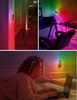 Kids Night Light Plug into Wall, Color Changing , 7 Solid Colors + RGB Color Chasing Nightlight, Dusk to Dawn Sensor, Home Decor for Party Hallway Bedroom 
