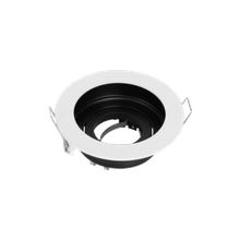 Size 100MM Two-Tone Zinc Downlight Housing In Black And White, Opening Size 90MM