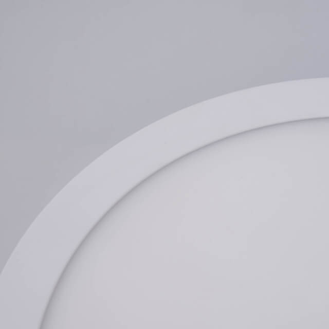 225*225 Surface Mount Panel Light 18W Round With White Trim Thin Ceiling Light Round Panel Light Led Et Interior China Wholesale