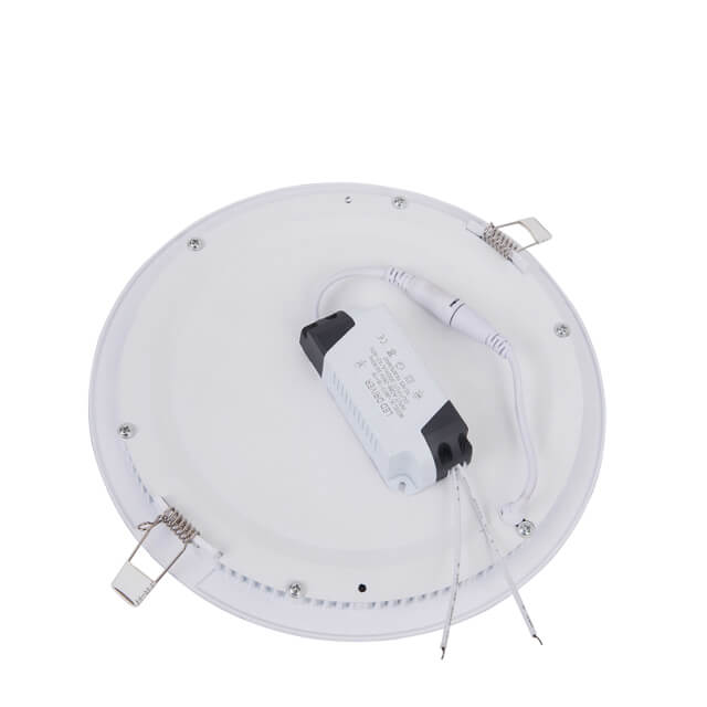 9W Round 145Mm White Edge Dimmable Round Recessed Conceal Panel Light Led Interior China Wholesale