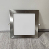 18W Square 225Mm Nickel Sweep Led Recessed Slim Ceiling Round Led Panel Light Interior China Wholesale
